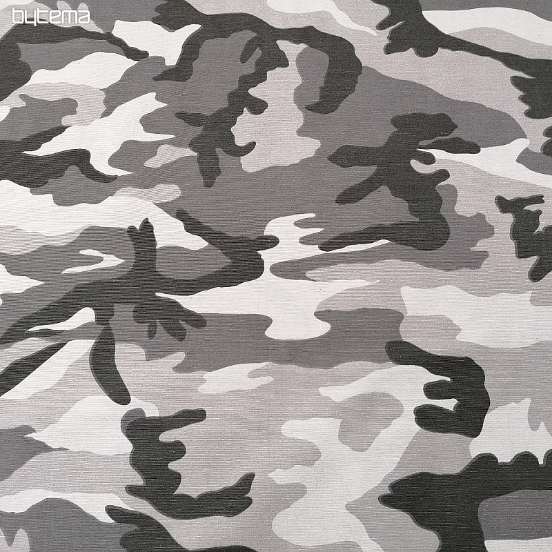 Decorative fabric CAMUFLAJE gray