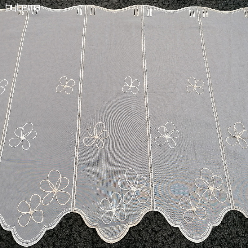 Stained glass curtain - embroidered 1118