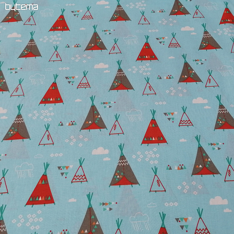 Decorative fabric INDIAN TEPEE