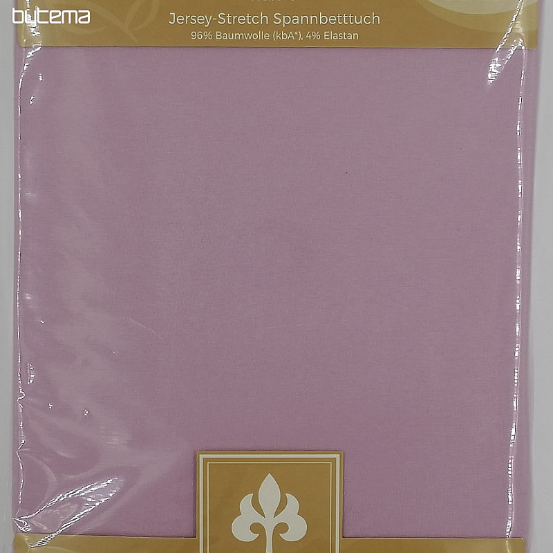 Jersey sheet BAMBOO - BIO COTTON purple