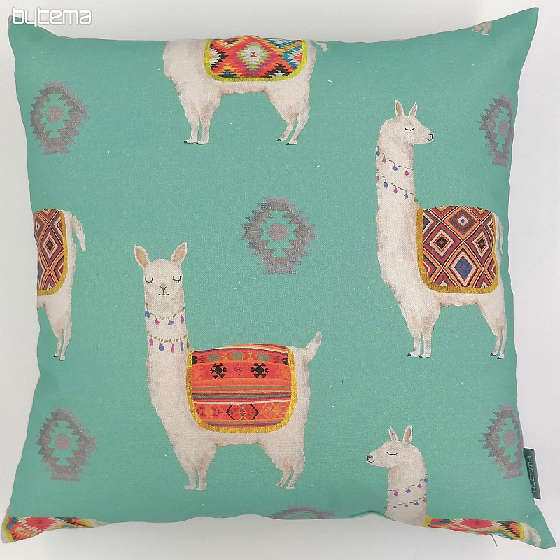 Decorative pillow cover Lama