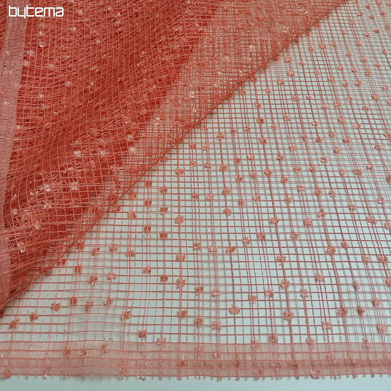 Mesh curtain 2423/624/260 red