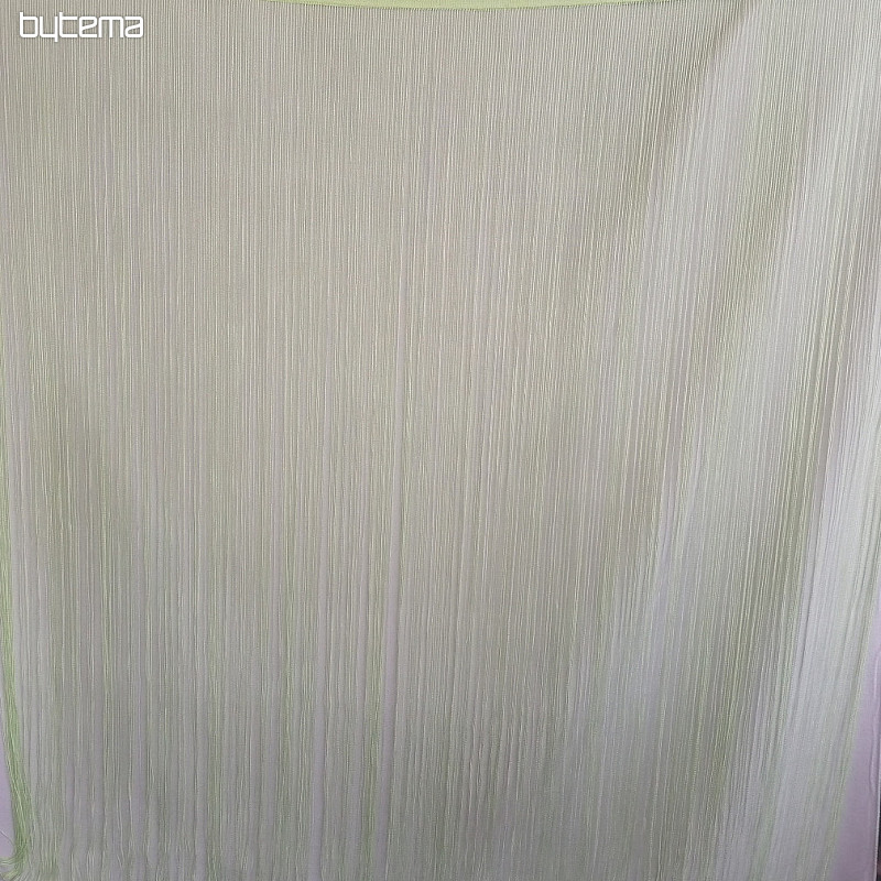 String curtain - green 160 cm x 290 cm