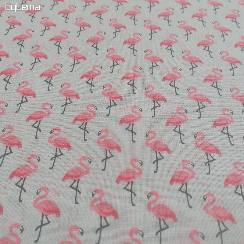 Decorative fabric FLAMINGO gris