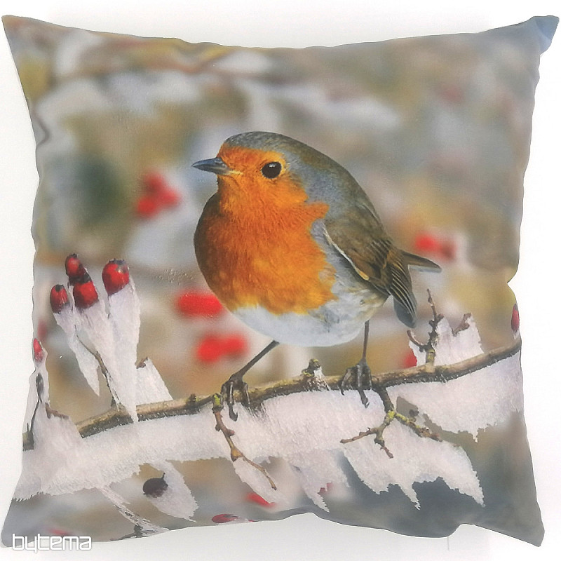 Christmas decoration cover BIRDS IN WINTER