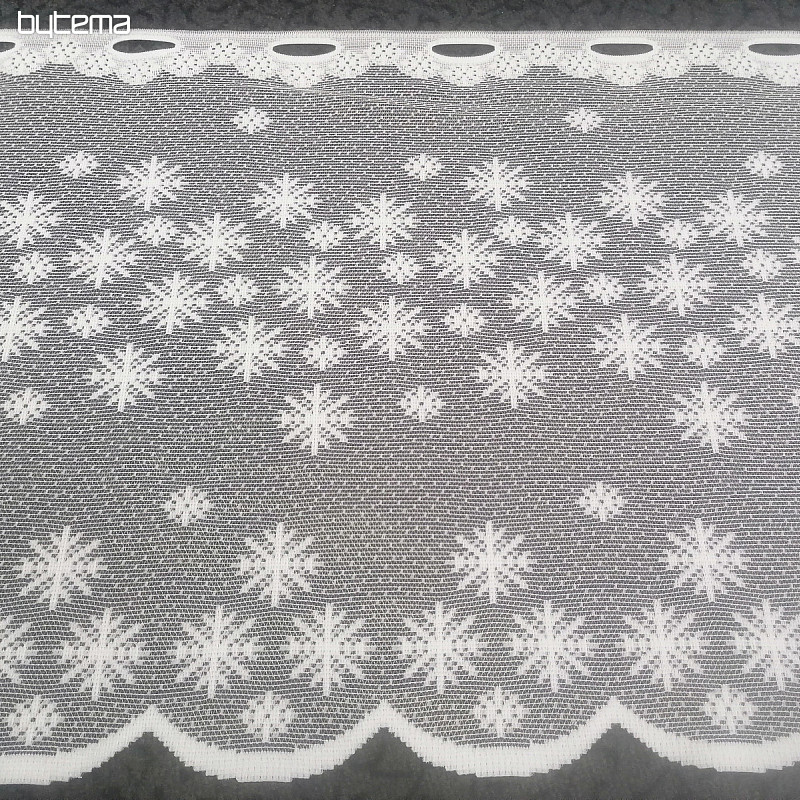 Christmas jacquard snowflake curtain A374704