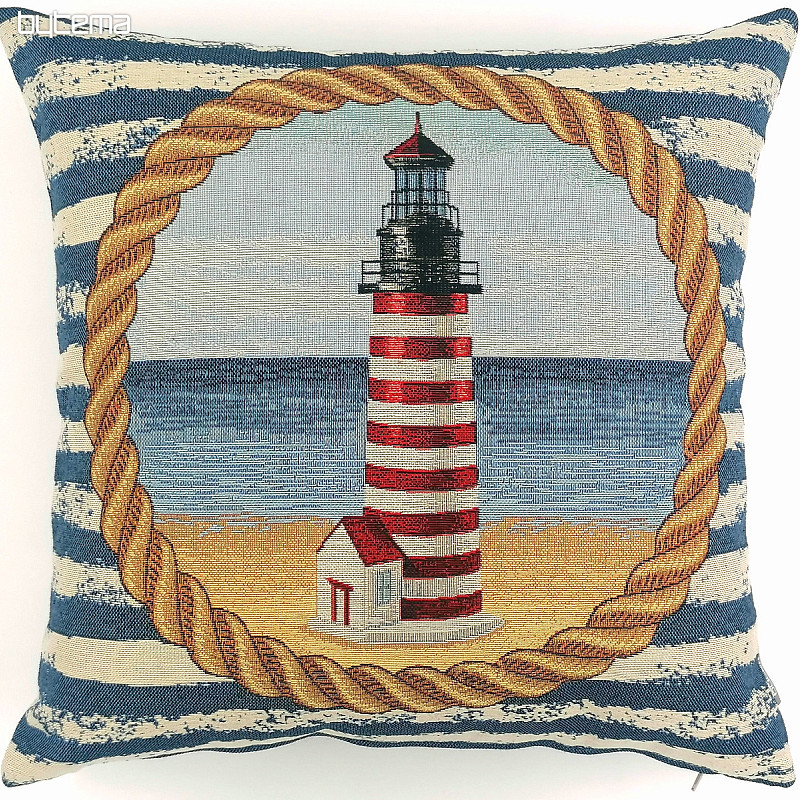 Tapestry pillow cover Lighthouse