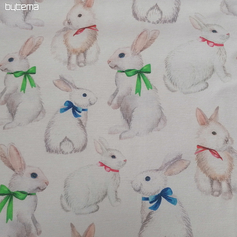 Decorative fabric EASTER RABBIT digital printing