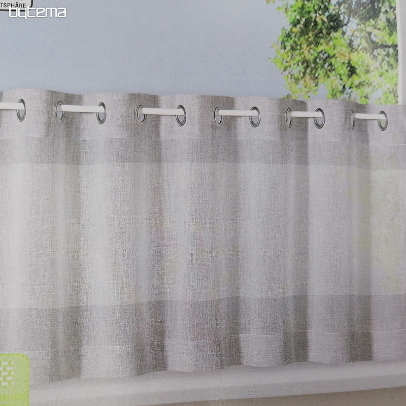 Finished curtain GERSTER cream-grey 50x140 cm