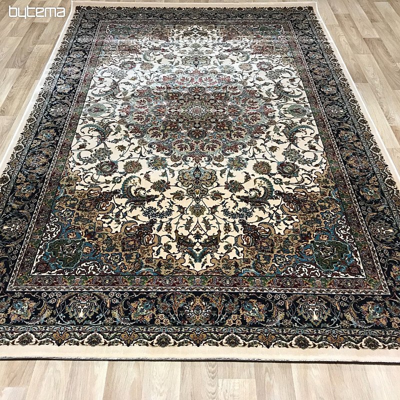 Luxury acrylic carpet RAZIA 5503 brown / white