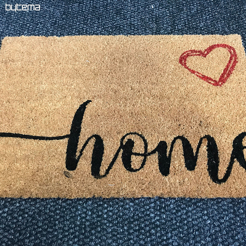 Mat HEART AND HOME beige