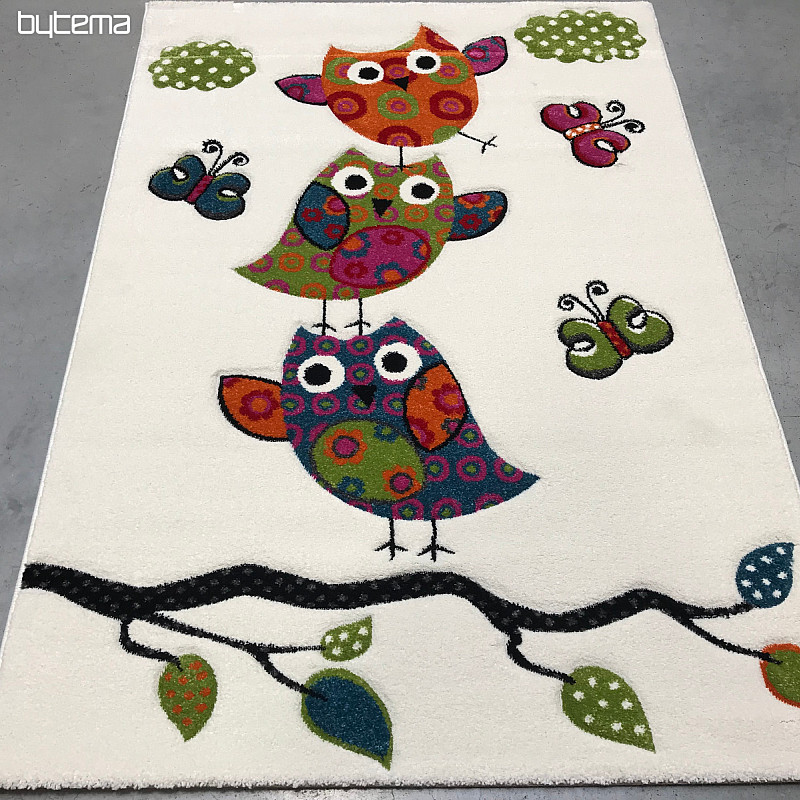 Children's piece rug OWLS and OWLS! Last pieces !