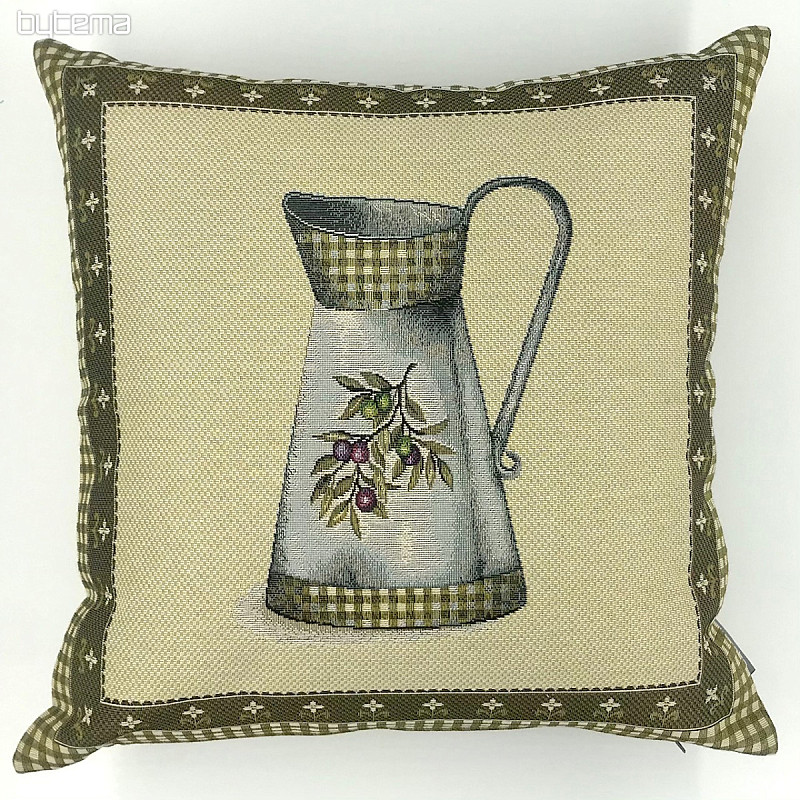 Gobelin cushion cover OLIVE POT