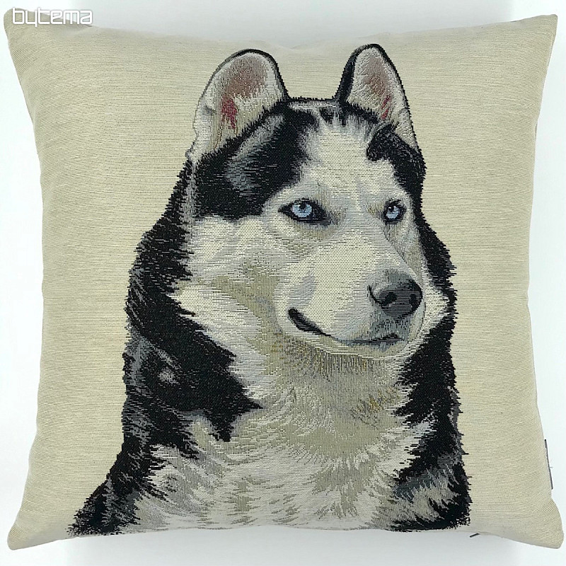 Tapestry cushion cover HUSKY