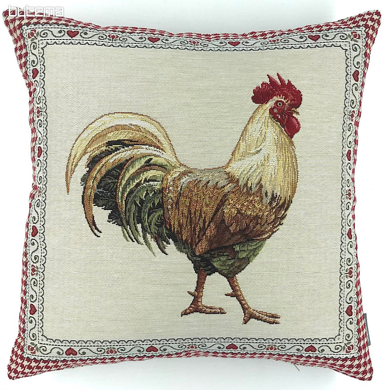 Tapestry pillow-case Rooster 2