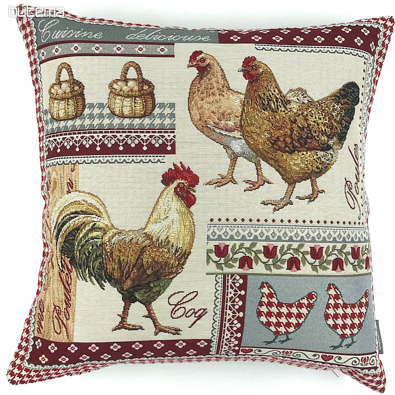 Tapestry pillow-case Farm