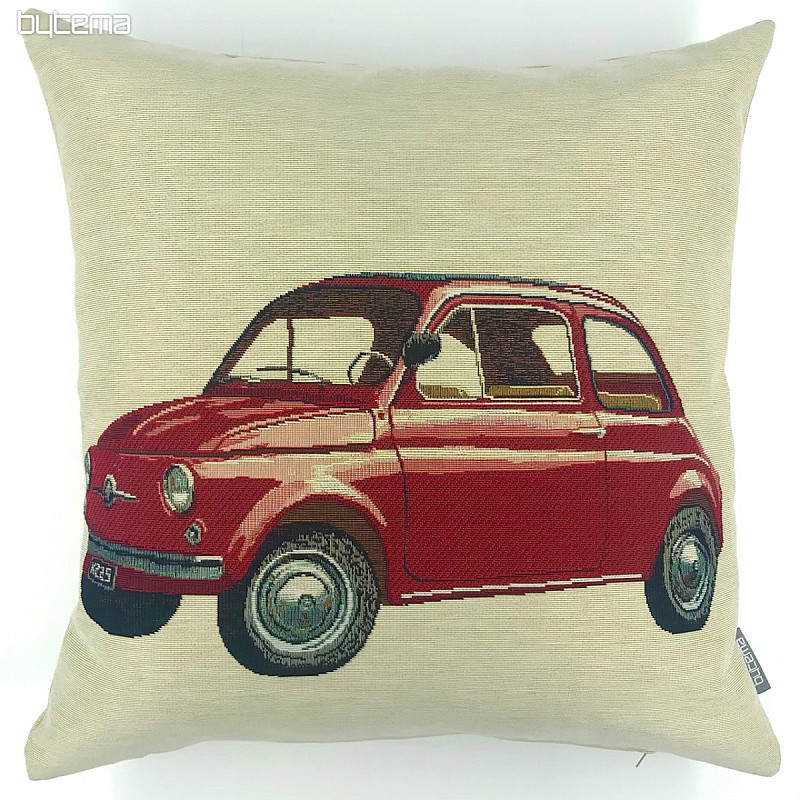 Tapestry cushion cover FIAT RED
