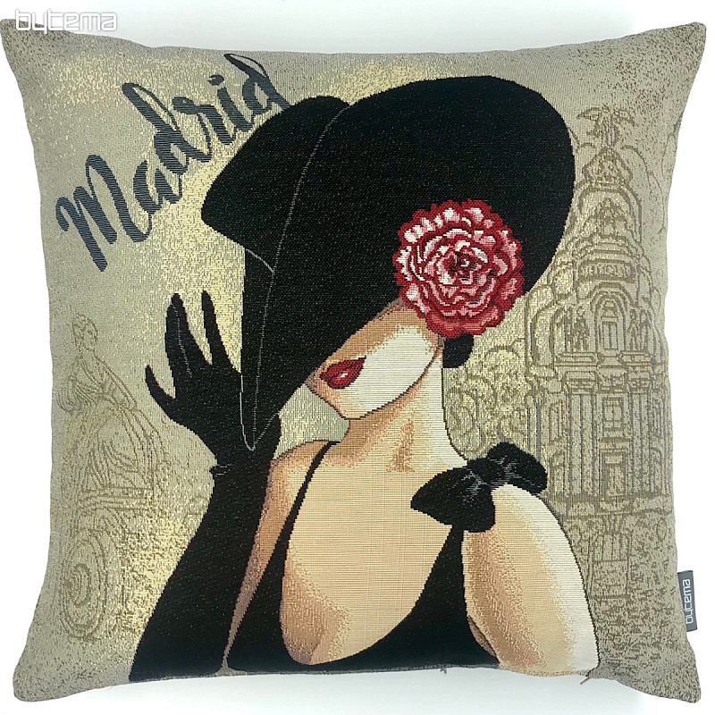 Tapestry pillow-case LADY Madrid