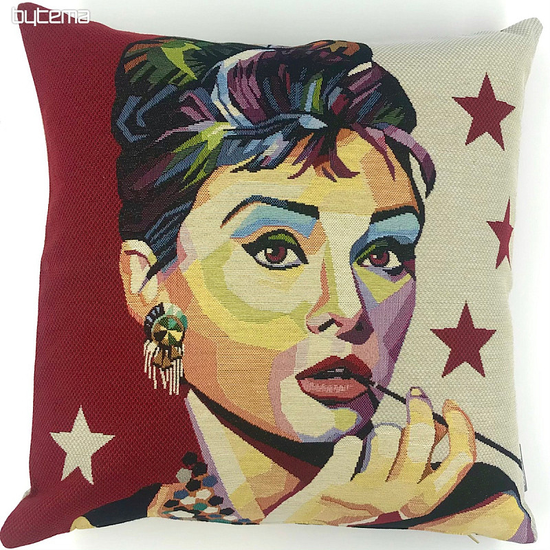 COMICS Audrey Hepburn Tapestry Cushion Cover