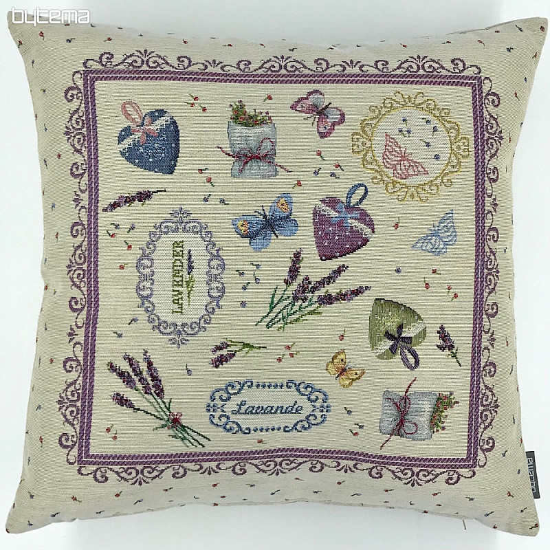 Tapestry pillow-case LAVANDER DREAM