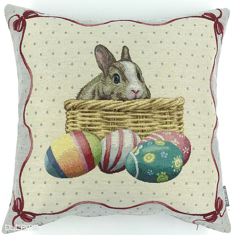 Tapestry pillow-case EASTER BUNNY