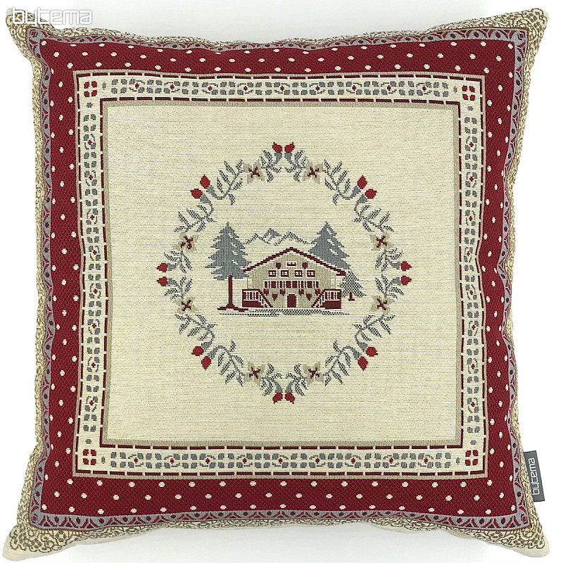 Tapestry cushion cover TYROLIAN ALPS 1