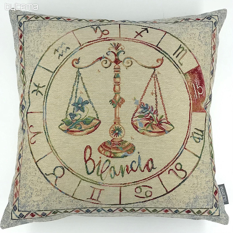 Tapestry pillow-case ZODIAC Libra/Bilancia