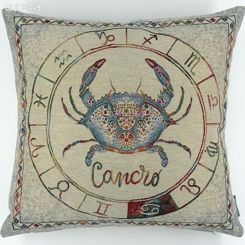 Tapestry pillow-case ZODIAC Cancer/Cancro