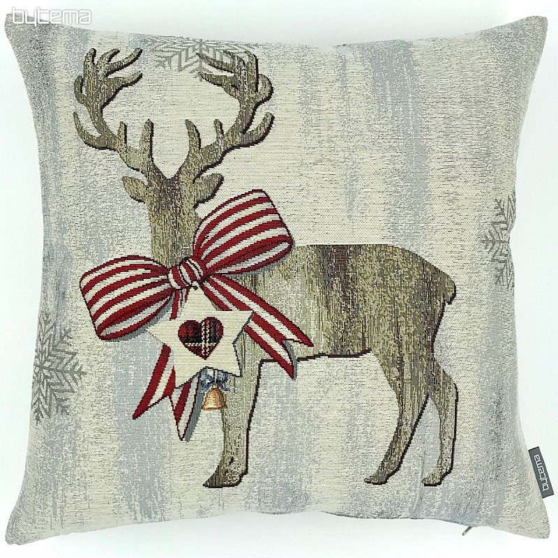 Christmas decorative pillow COUNTRY DEER