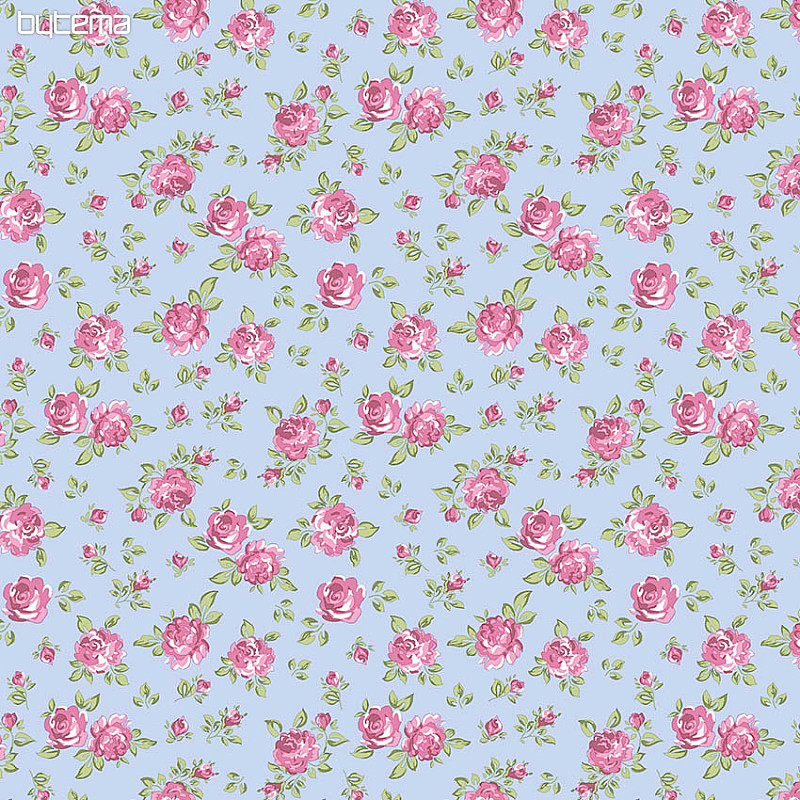 Decorative fabric JANIS 301 blue