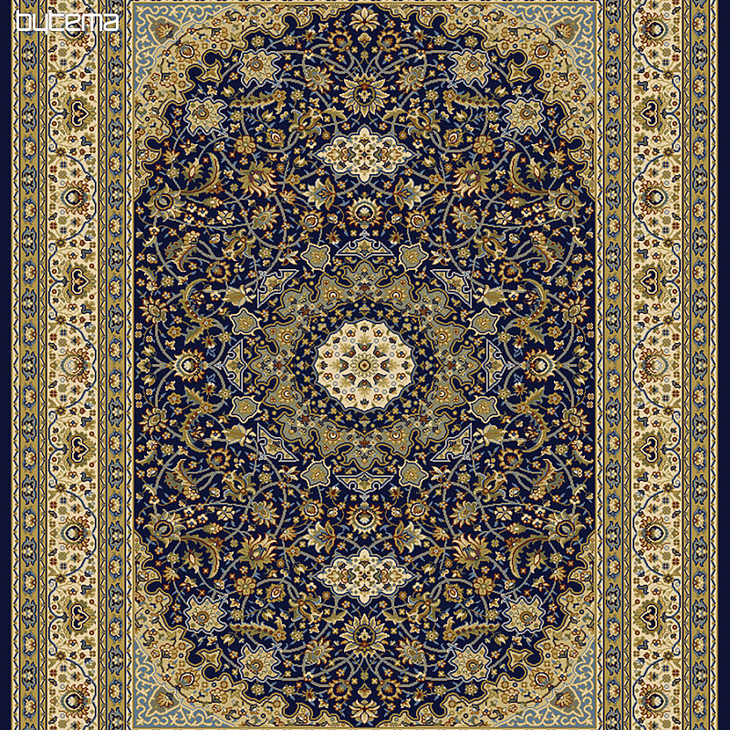 Piece carpet KENDRA 711 blue / beige