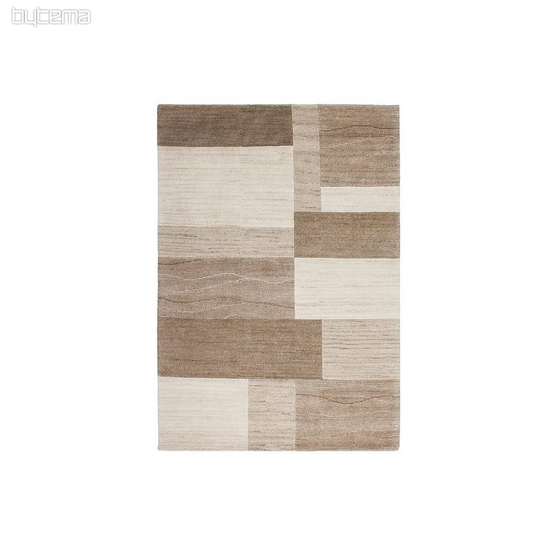 Woolen carpet GOA 952 beige