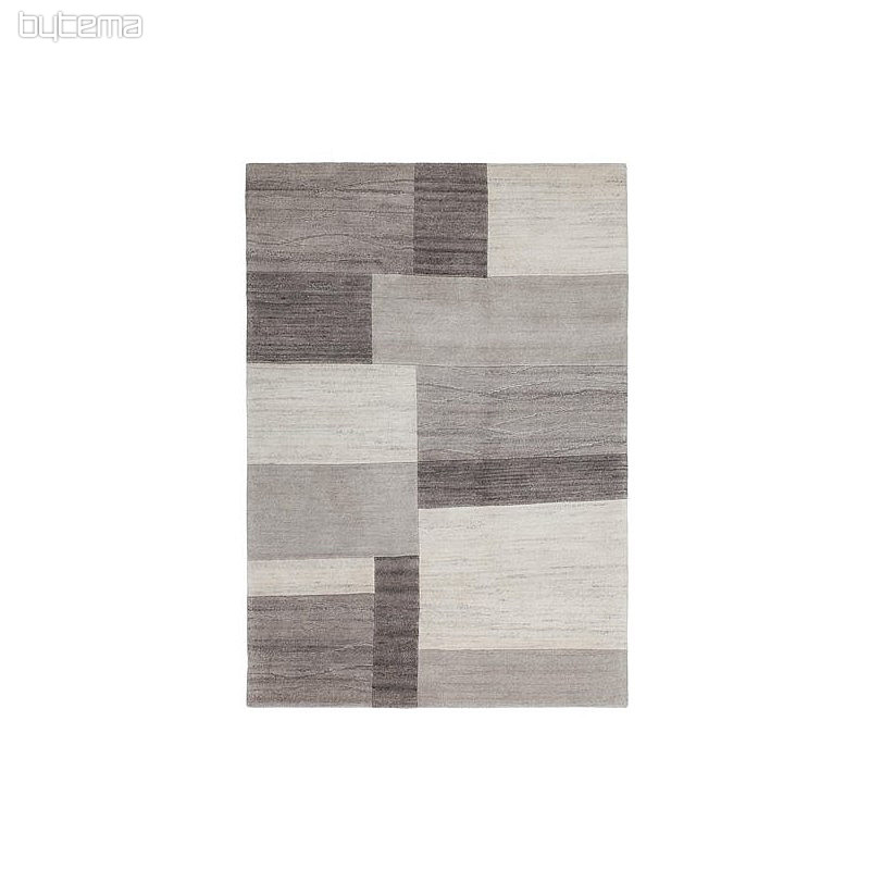 Woolen carpet GOA 952 Grey