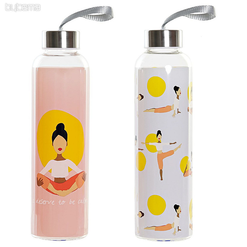 YOGA glass bottle 550 ml