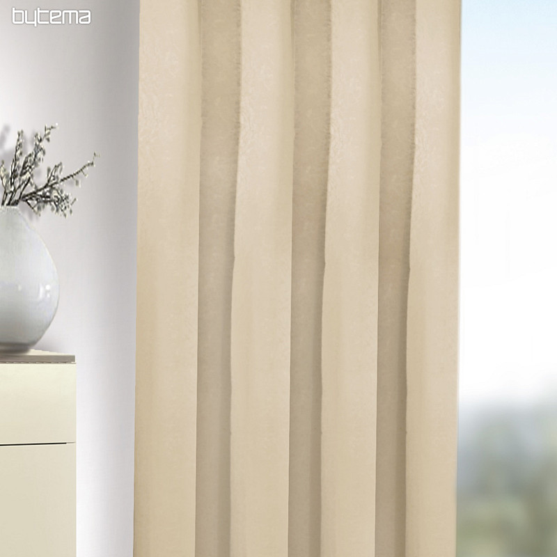 decorative curtain LEATHER champagne