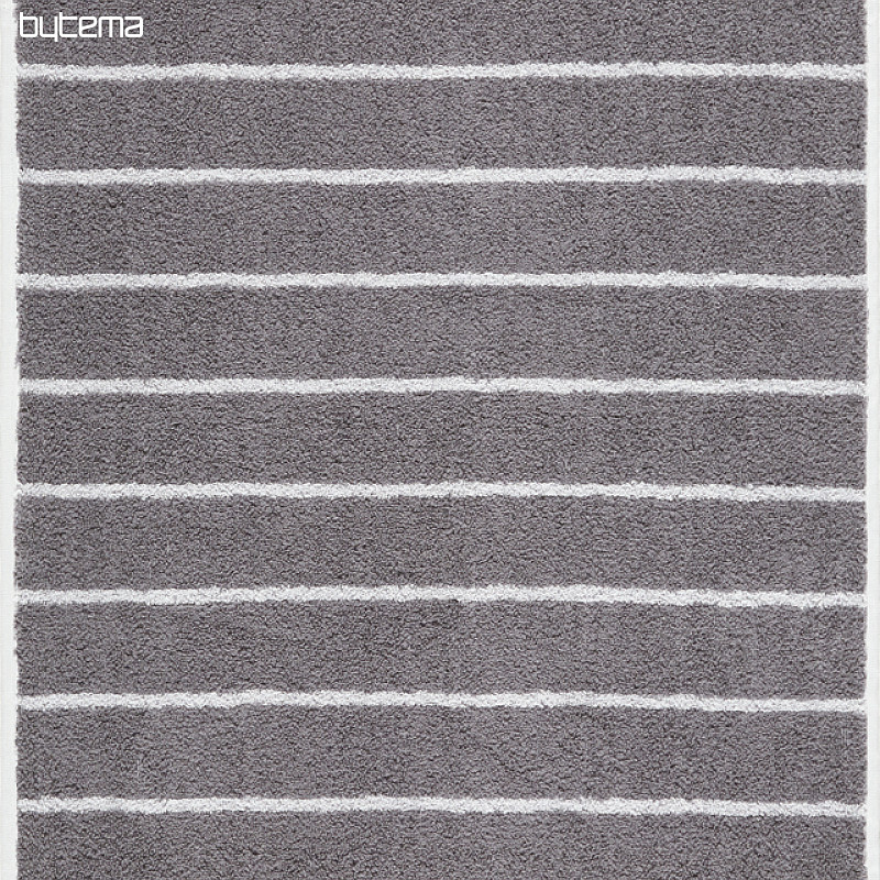 Luxury towel and bath towel LINE 072 gray