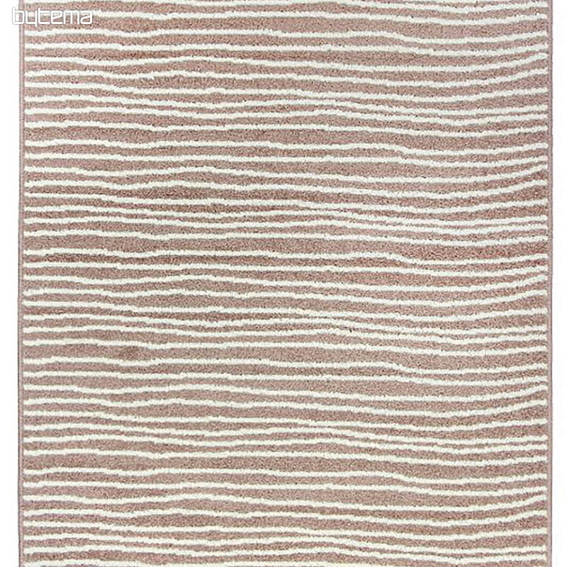 Piece carpet LOTTO stripes beige / white