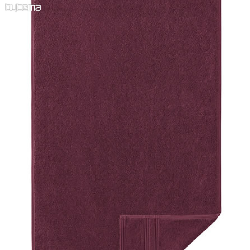 Luxurious towel MANHATTAN GOLD 291 bordo