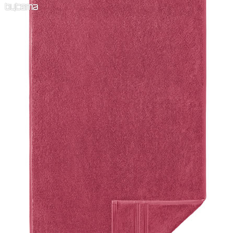Luxury towel and bath towel MANHATTAN GOLD 221 red