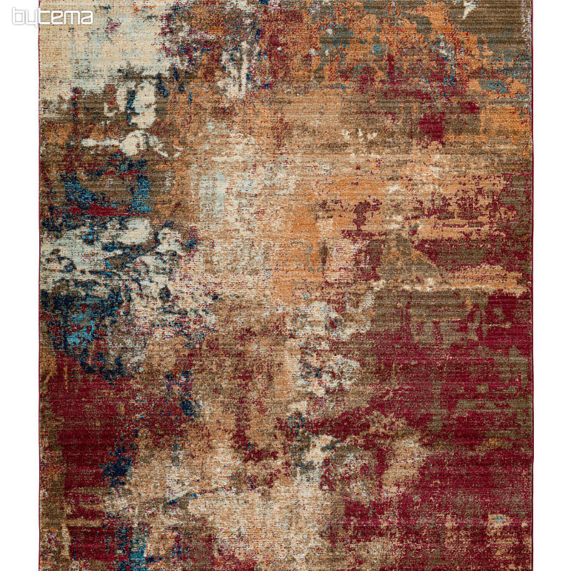 Modern carpet MEDELLIN 401 red