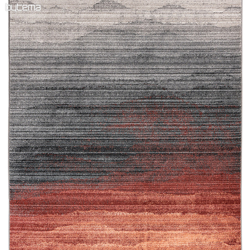 Modern carpet MEDELLIN 409 silver / terra