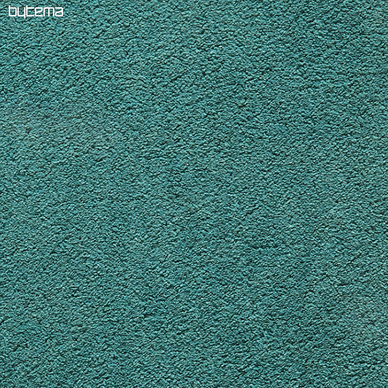 Luxury fabric rug NATURAL EMBRACE 28 turquoise