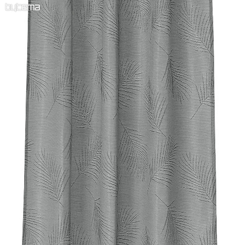 Decorative Curtain PALOMA dark grey 146x245