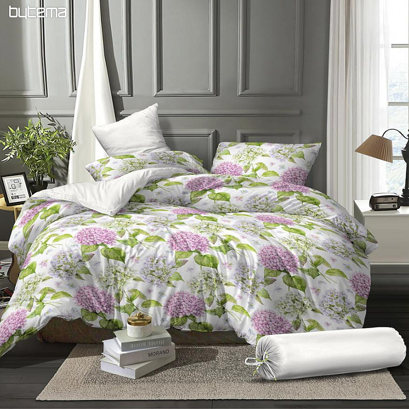 microfiber bedding microflannel - hydrangea