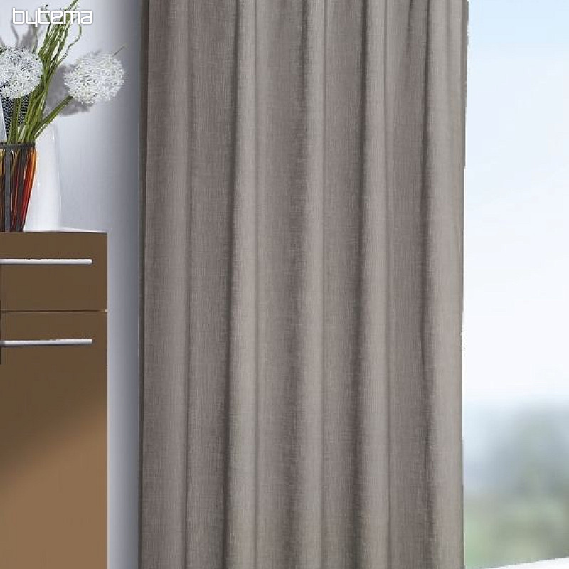 Light decorative curtain ROKO stone 140x245
