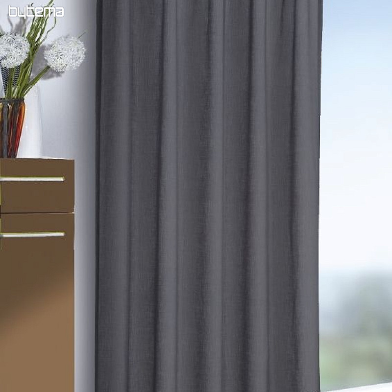 Light decorative curtain ROKO gray 140x245