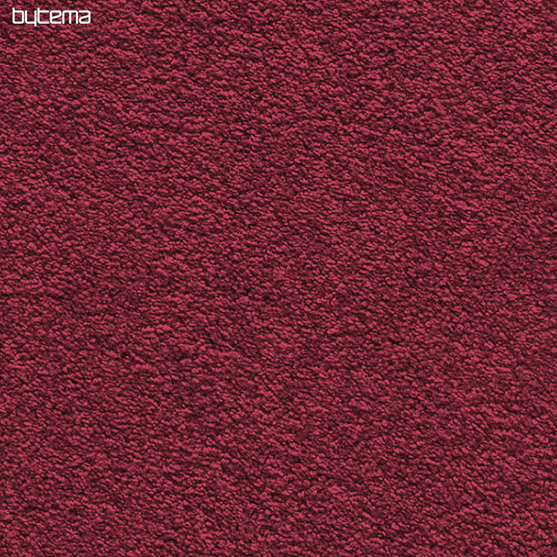 Luxury fabric rug ROMEO 11 red