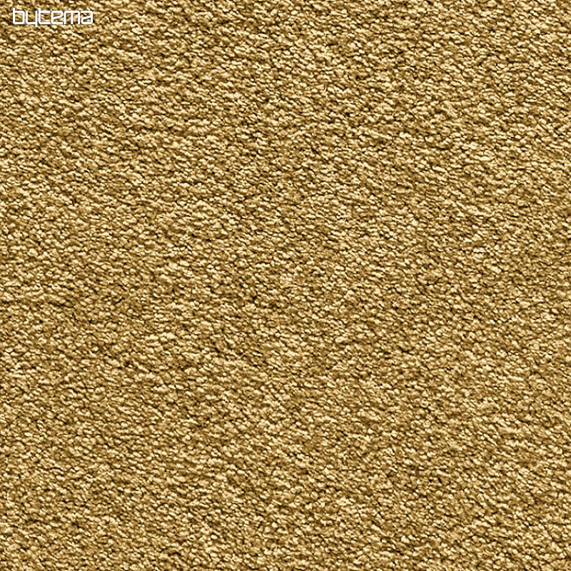 Luxury fabric rug ROMEO 52 yellow-brown