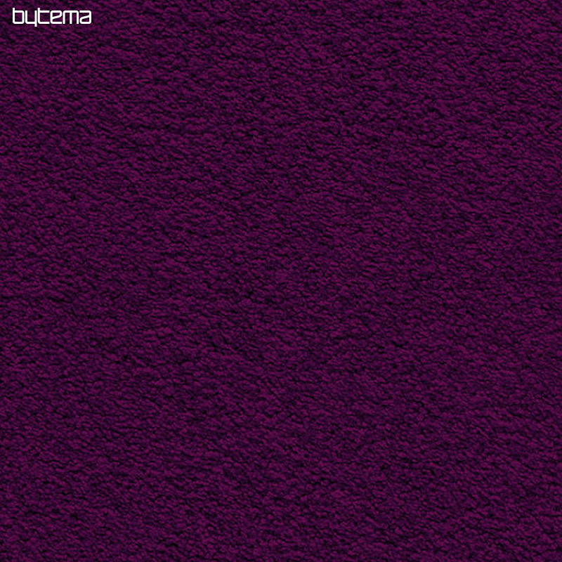 Luxury fabric rug ROMEO 84 dark purple