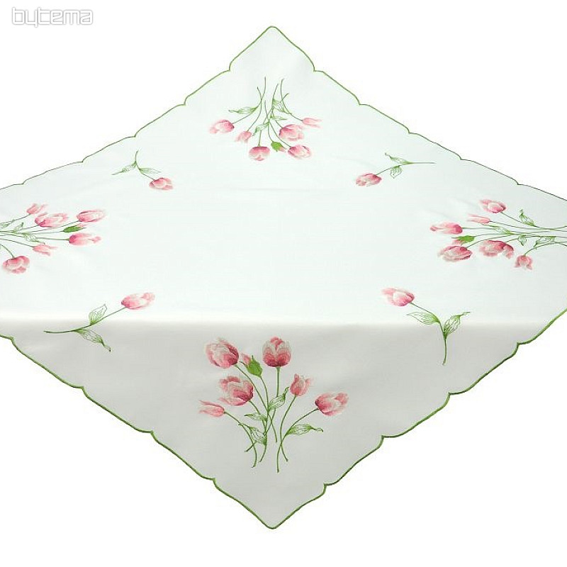 Embroidered tablecloths TULIP